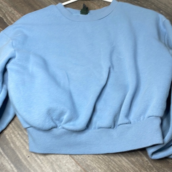 Light blue crew neck
